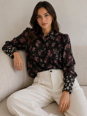 Floral blouse